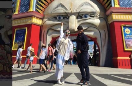 Dewi Sandra dan Agus Rahman (Instagram @agoozerahman)
