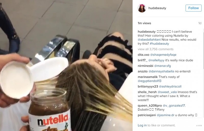 Penata rambut gunakan selai dan madu (Instagram)