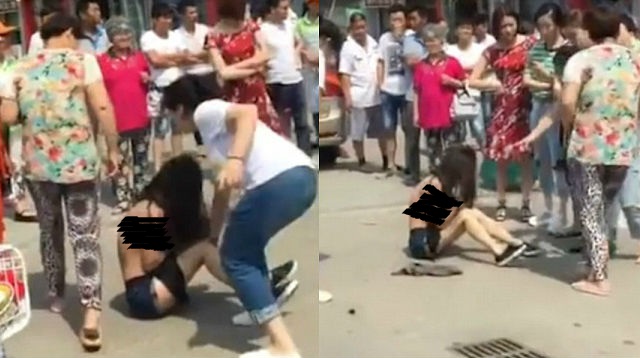 Perempuan simpanan dipermalukan Zhang Yufeng (Shanghaiist)