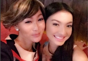 Postingan Inul yang berharap bisa berbisnis dengan Raline Shah (Instagram @inul.d)