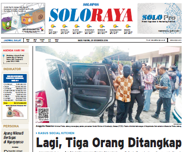 Soloraya Hari Ini Rabu (28/12/2016)