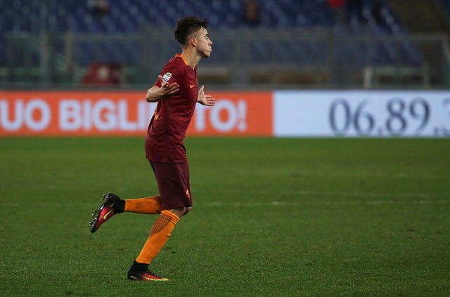 Pemain AS Roma, Stephan El Shaarawy. (REUTERS/Alessandro Bianchi)