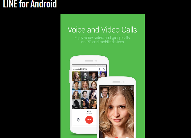 Aplikasi Line (Phonearena)