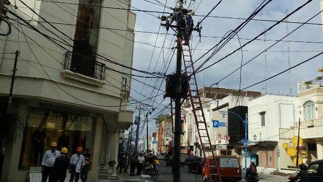 Pascatrafo Singosaren meledak, Senin (9/1/2017). (ismail/JIBI/Solopos)