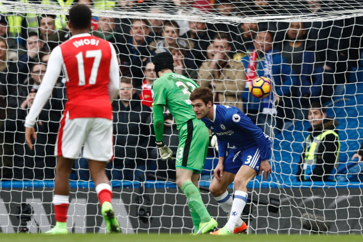 Chelsea Vs Arsenal (Twitter)