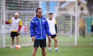 Pelatih Arema FC, Aji Santoso. (Liputan6.com)