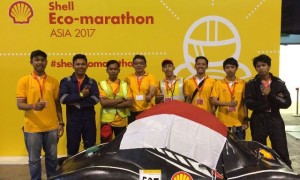 Tim Bengawan Universitas Sebelas Maret (UNS) Solo saat berkompetisi dalam SEM Asia 2017 di Singapura, Sabtu (18/3/2017). (Istimewa)