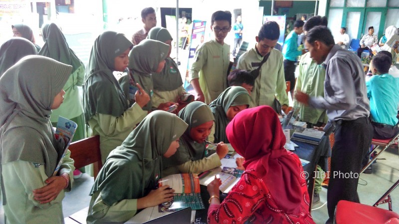 Suasana Career Day dan Job Fair di MAN 2 Kulonprogo, Sabtu (15/4/2017). (JIBI/Harian Jogja/Uli Febriarni)