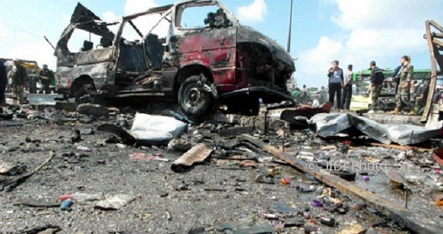 Kerusakan yang diakibatkan serangan ISIS di Suriah, 23 Mei 2016. (Theguardian.com)