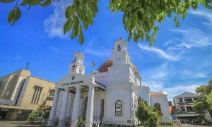 Gereja Blenduk di Kota Lama Semarang. (Instagram-@kotalamasemarang)