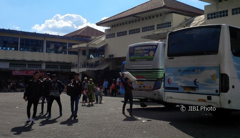 Warga kembali ke perantauan melalui Terminal Giwangan, Jogja, Rabu (28/6/2017). (JIBI/Harian Jogja/Ujang Hasanudin)