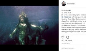 Jupe dalam pemotretan bersama Rio Motret. (Istimewa/Instagram/@riomotret)