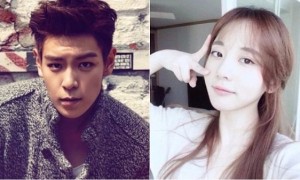 T.O.P dan Han Seo Hee. (Soompi.com)