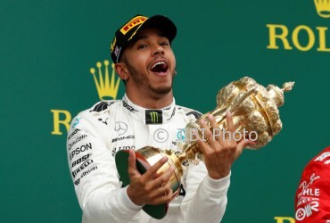 Lewis Hamilton Lewis Hamilton juara GP Inggris. (JIBI/REUTERS/Andrew Boyers)