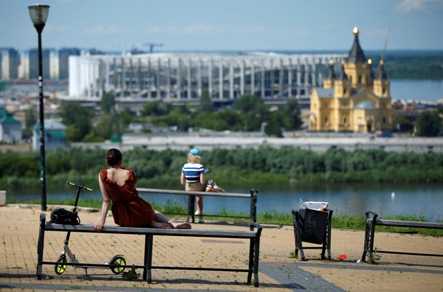 Panorama Kota Nizhny Novgorod Rusia (Reuters) Panorama Kota Nizhny Novgorod Rusia (Reuters)