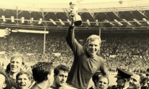 Pemain tim nasional Inggris merayakan gelar juara Piala Dunia FIFA 1966. (Skysports.com)