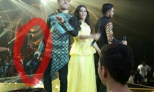 Penampakan kuntilanak (Instagram @da3_alfink)