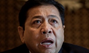 Ketua DPR Setya Novanto memberikan keterangan kepada wartawan terkait statusnya sebagai tersangka kasus korupsi e-KTP, di Kompleks Parlemen Senayan, Jakarta, Selasa (18/7/2017). (JIBI/Solopos/Antara/M Agung Rajasa)
