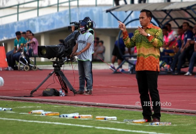 Pelatih Persis Solo, Widyantoro (kanan). (JIBI/Solopos/M. Ferri Setiawan)