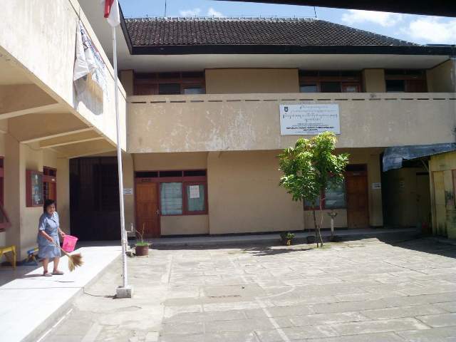 Sekolah Dasar Negeri (SDN) Sudiroprajan, di Jl. Sumase, Sudiroprajan, Kecamatan Jebres, Solo, pada Tahun Pelajaran 2017/2018 ditutup karena kekurangan murid, Selasa (1/8/2017). (Insetyonoto/JIBI/Solopos)