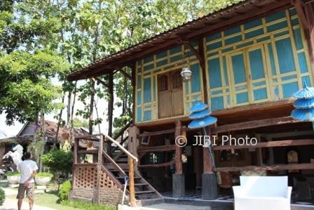 Salah satu rumah tradisional di Omah Trasan, Dukuh/Desa Trasan, Kecamatan Juwiring, Klaten. Foto diambil Kamis (10/8/2017). (Taufiq Sidik Prakoso/JIBI/Solopos)