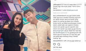 Ayu Ting Ting dan Raffi Ahmad (Instagram @raffinagita1717)