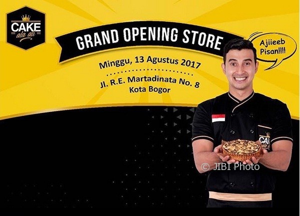 Bisnis kue Ali Syakieb (Instagram @alisyakieb)