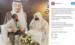 Cara Teuku Wisnu mengingatkan Caisar YKS (Instagram @teukuwisnu)v