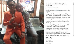 Dukungan Eko Patrio untuk Caisar YKS tampil di Pesbukers (Instagram @ekopatriosuper)