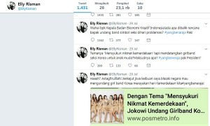 Elly Risman sebut SNSD simbol seks (Twitter @EllyRisman)