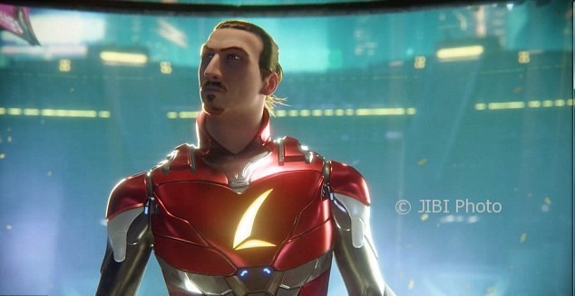 Zlatan Ibrahimovic jadi karakter game (Isbit Games)