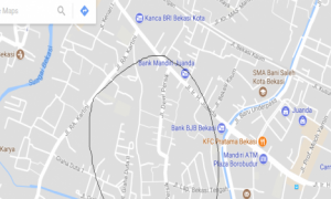 Jalan Dewi Sartika berubah menjadi Dewi Persik (Antara/Google Maps)