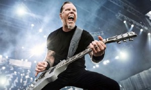 James Alan Hetfield, vokalis dan gitaris grup band Metalica. (Metalinjection.net)