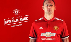 Nemanja Matic gabung Manchester United. (Manutd.com)