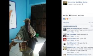 Perempuan dikabarkan bernama Hadasari mengaku sebagai nabi ke-26 (Facebook)