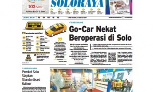 Halaman Soloraya Harian Umum Solopos edisi Kamis, 3 Agustus 2017.