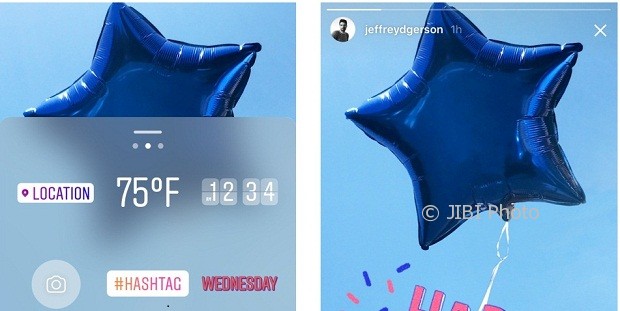 Stiker terbaru Instagram stories untuk ucapkan ulang tahun (instagram-press)
