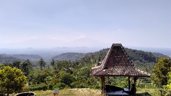 Suasana pemandangan salah satu sisi perbukitan menoreh di Desa Banjaroya, beberapa waktu lalu. (Uli Febriarni/JIBI/Harian Jogja)