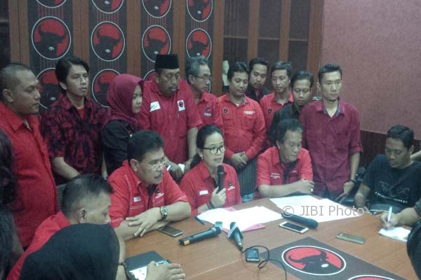 pendaftaran cagub PDIP.