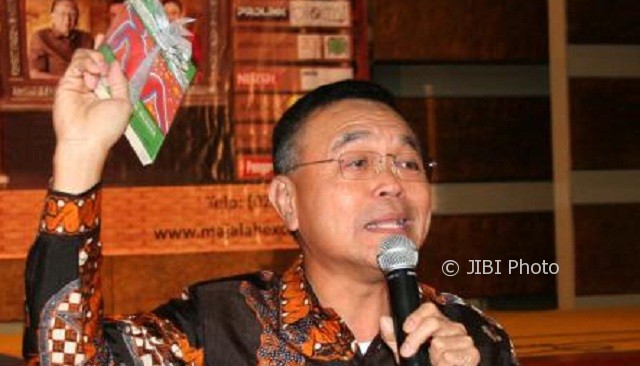 Presiden direktur dan CEO PT Nyonya Meneer yang juga Ketua Gabungan Pengusaha Jamu Indonesia Charles Saerang. (Kelik Taryono/JIBI/Bisnis)