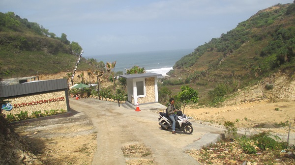 Lokasi pembangunan resort di Pantai Seruni, Desa Tepus, Kecamatan Tepus. Kamis (3/8/2017) (Irwan A. Syambudi/JIBI/Harian Jogja)