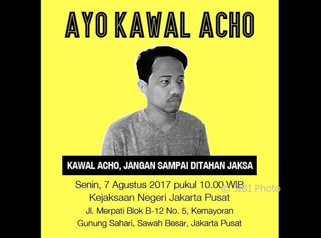 Seruan kawal Acho di Twitter