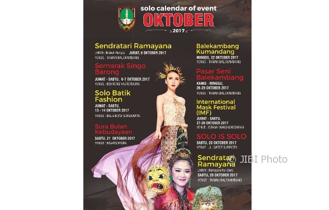 Agenda wisata Solo bulan Oktober 2017 (Istimewa)