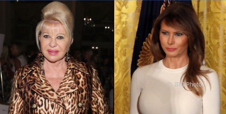 Ivana Trump dan Melania Trump (Cnn.com)