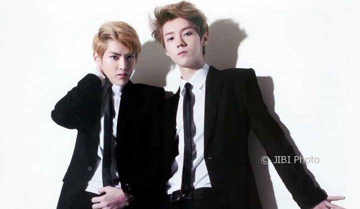 Kris (kiri) dan Luhan (Allkpop)