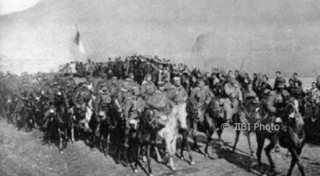 Pasukan Kesultanan Ottoman yang terlibat Perang Balkan I, 1912. (Wikimedia.org)