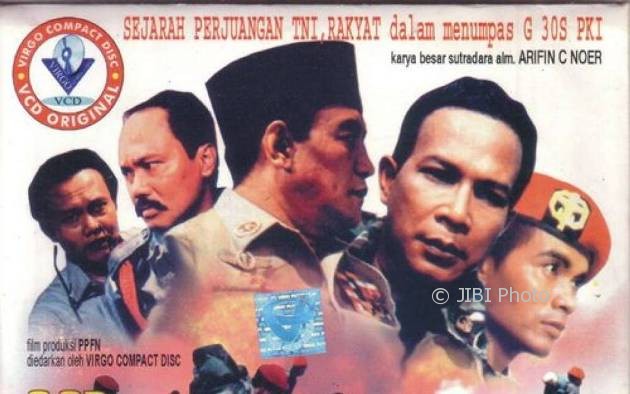 Kover film Penumpasan Pengkhianatan G30S/PKI. (istimewa/wikipedia)