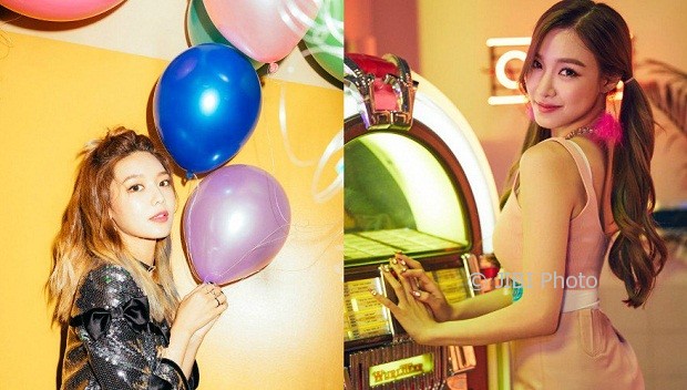 Sooyoung dan Tiffany (Allkpop)