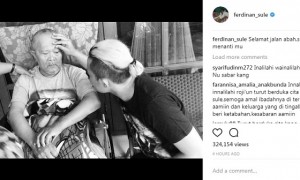 Ungkapan kesedihan Sule atas kematian ayahnya (Instagram @ferdinan_sule)