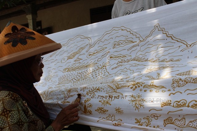 Ilustrasi membatik. (Taufiq Sidik Prakoso/JIBI/Solopos)